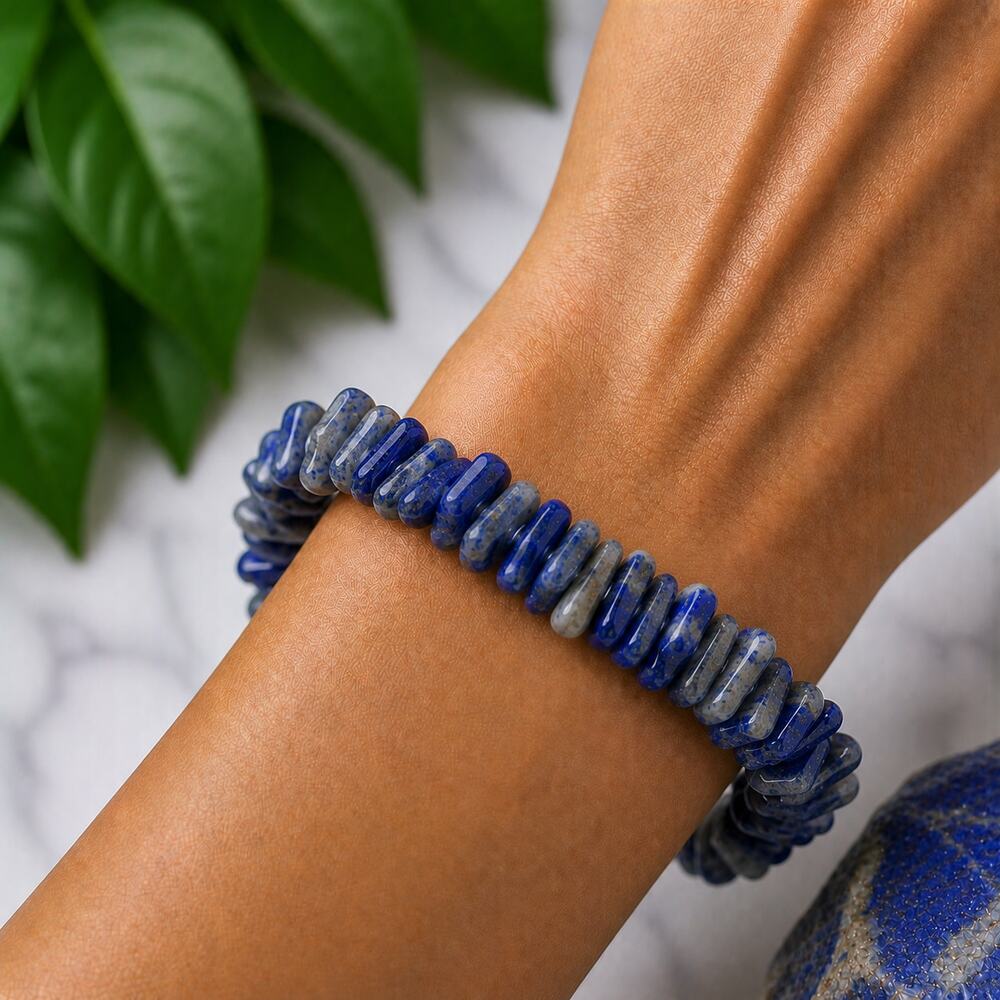 Lapis Lazuli Chip Bracelet